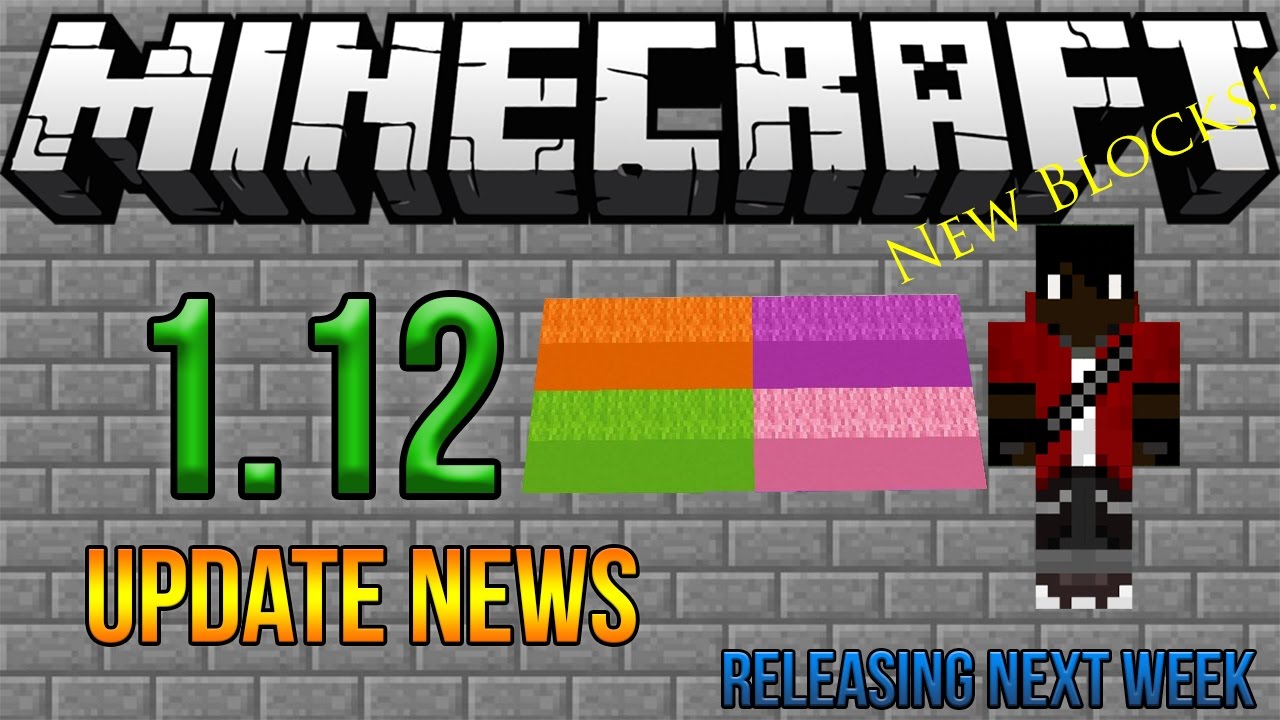 Minecraft 1 12 News Snapshot Release Date And New Blocks Youtube