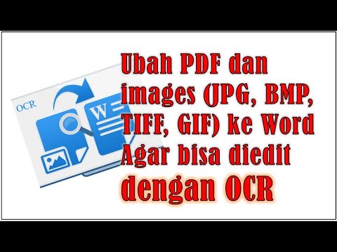 Video: Bolehkah OCR membaca pdf?