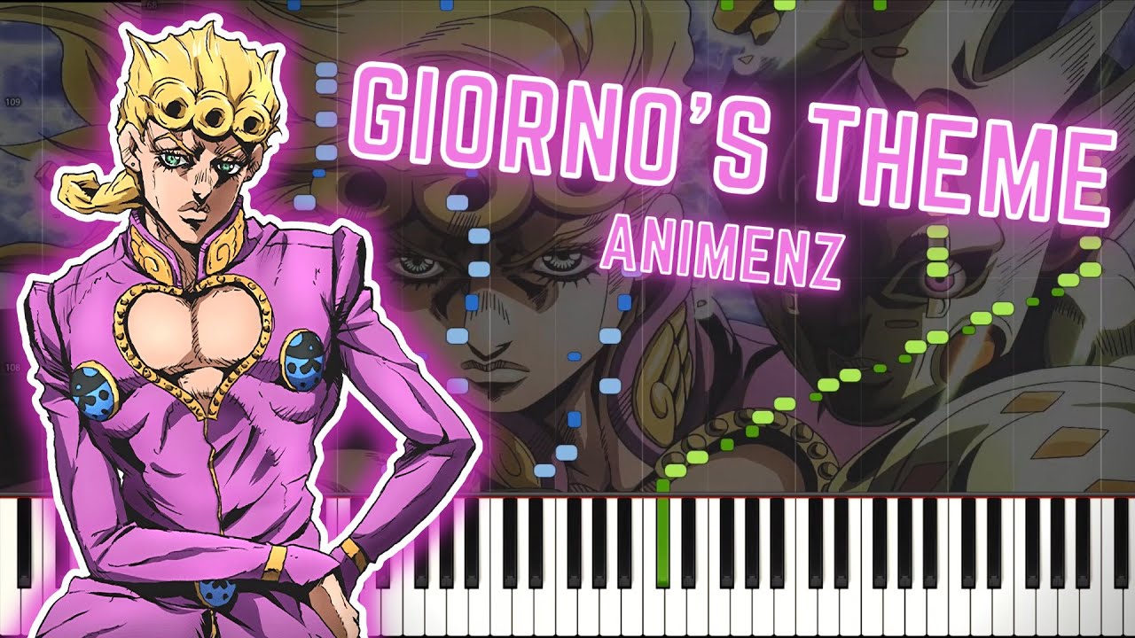 JoJo's Bizarre Adventure: Golden Wind- Giorno's Theme  Roblox Piano  Tutorial(Sheets in Description) 