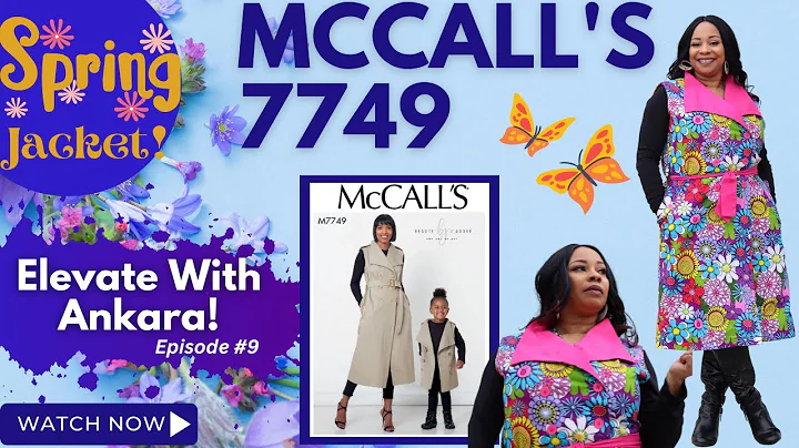 DIY SPRING JACKET! McCALL'S 7749 - ELEVATE WITH AN...