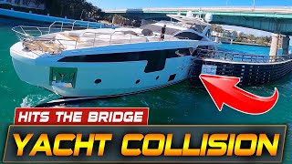 YACHT CRASHES INTO HAULOVER INLET BRIDGE IN MIAMI ( LIFE AT RISK !! ) BOAT ZONE by Boat Zone 104,257 views 1 month ago 9 minutes, 23 seconds