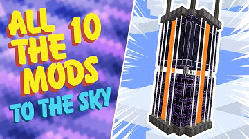 All The Mods 10 To The Sky EP22 Ultimate AdvancedAE Quantum Computer Setup