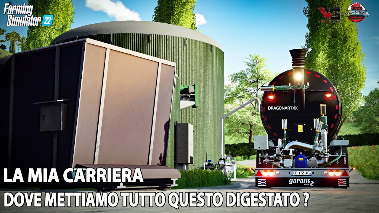 FARMING SIMULATOR 22 DOVE METTIAMO TUTTO IL DIGESTATO ALEXFARMER Farming simulator 22 dove mettiamo tutto il digestato alexfarmer