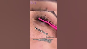 The Easiest Way To Apply DIY Lash Extensions In 5 Minutes!| b&q lashes