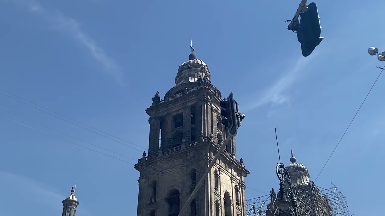 Ángelus y repique en la Catedral Metropolitana de la Ciudad de México, 21-Dic-2023