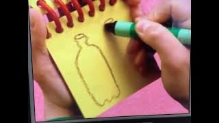 Blue’s Clues How To Draw 2 Plastic Bottles Notebook Sounds