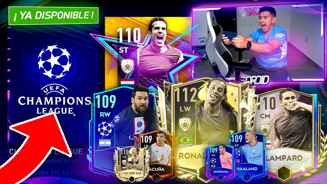 😱 ESTO ES LA CHAMPIONS LEAGUE EN FIFA 23 MOBILE !!! RECLAMA TUS