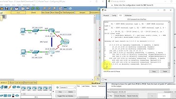 7.2.2.3 Packet Tracer - Configuring GRE