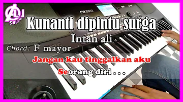 KUNANTI DIPINTU SURGA - Intan ali - Karaoke Dangdut