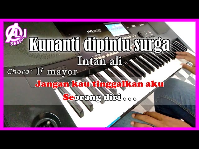 KUNANTI DIPINTU SURGA - Intan ali - Karaoke Dangdut class=