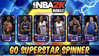 GALAXY OPAL SUPERSTAR SPINNER PACK OPENING!! | NBA2K Mobile 22 S4 GO Pack Opening