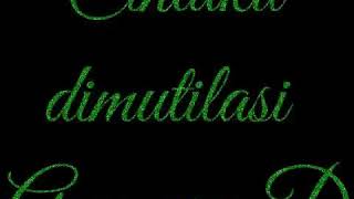 Cintaku Dimutilasi