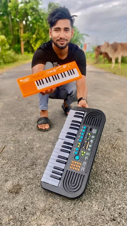 Mini electric Piano 32 keywords and Big electric piano 51 keyboard testing