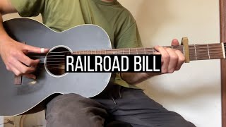 Railroad Bill - Fingerstyle Guitar Lesson with TAB