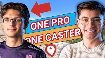 One Pro, One Caster! GeoGuessr 2s w/RC!