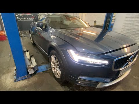 Volvo V90 CC 2019. Неисправность электрического стояночного тормоза.