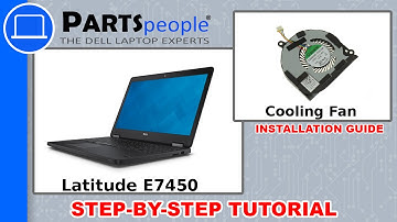 Dell Latitude E7450 Cooling Fan Replacement Video Tutorial