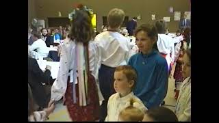 Easter Pageant at Hall April 22, 1990