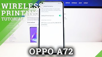 How to Connect OPPO A72 with Printer - Find Connection Settings