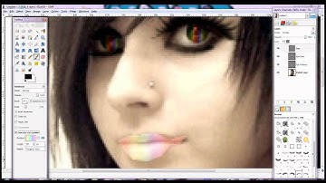 Emo/Scene Makeover on Gimp 2.6