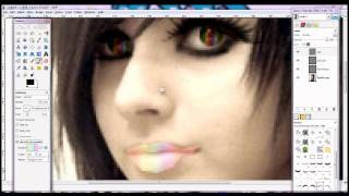 Emo/Scene Makeover on Gimp 2.6