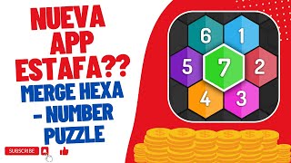 Merge Hexa – Number Puzzle ¿Es una aplicación para ganar DINERO en PAYPAL? Merge Hexa –  REVIEW screenshot 4