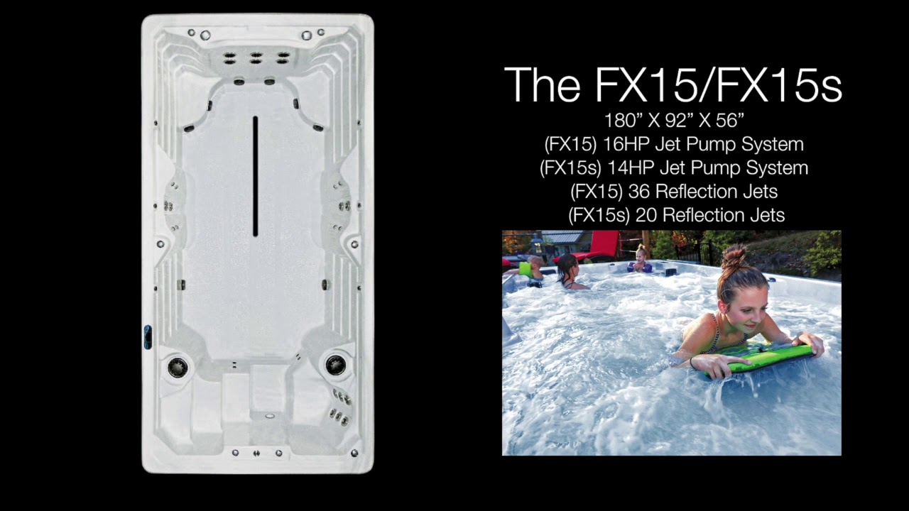 SWIM Synergy FX219s Swim Spa by PDC Spas