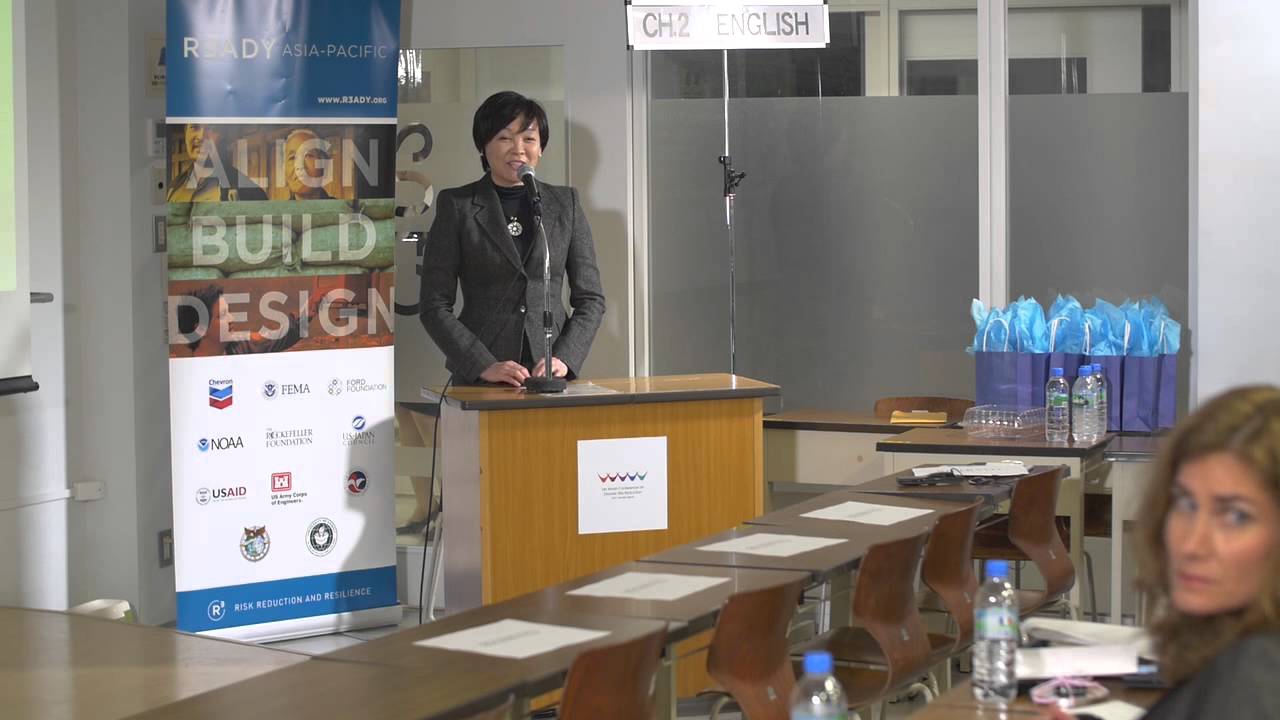 First Lady of Japan Akie Abe Keynote at Global Approaches to Coastal Resilience
