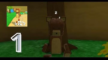 Super Bear Adventure - Gameplay Walkthrough Part 1 - Tutorial & Turtletown