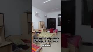 Banasthali Vidyapeeth college of Pharmacy | Hostel | Girls Hostel