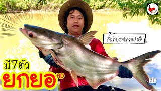 ยกยอ 2 หนอง ►Fishing lifestyle Ep.411