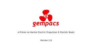 E Propulsion & E Boats Primer 2 8