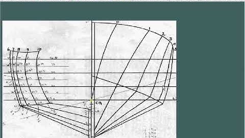 Maxsurf Tutorial 1 :  Creating Hull form from existing lines plan