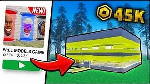 HOW MUCH ROBUX CAN YOU EARN FROM USING ONLY FREE MODELS