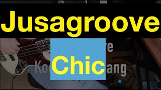 Jusagroove-Chic(악보,Tab)                                                               Bass Cover