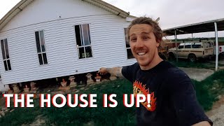 The House is Up!