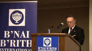2013 B'nai B'rith Policy Forum - Allan J. Jacobs:  Steven and Sandra Horowitz Intro