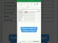 Cette astuce a chang ma vie   astuce excel shorts