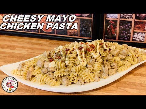 Cheesy Mayo Chicken Pasta/Mayonnaise Pasta/Chicken Pasta /Recipe in Urdu & Hindi