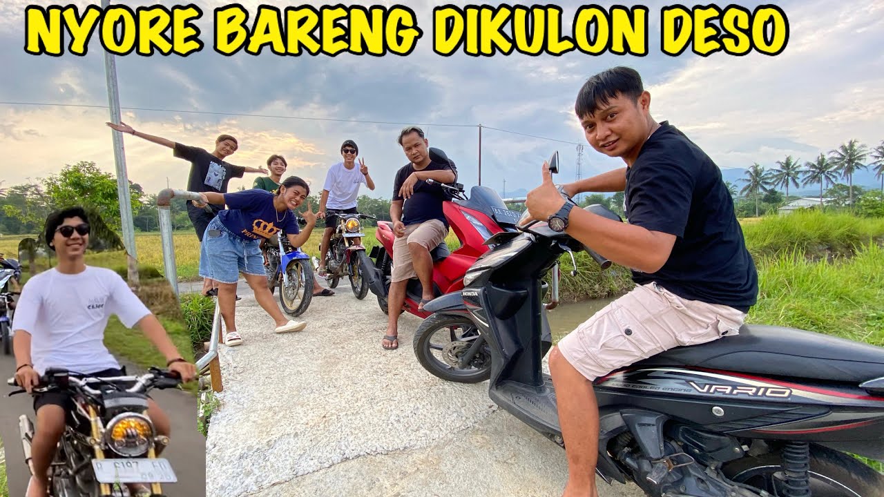 AUTO JADI PUSAT PERHATIAN..!! NYORE BARENG DIKULON DESO