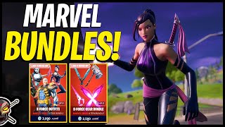 New Marvel X-FORCE Bundle in Fortnite! Gameplay + Combos | Before You Buy!