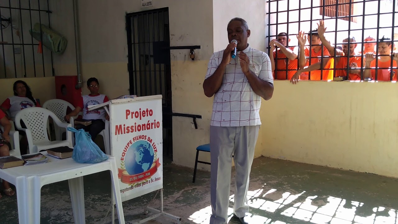 Ele imita o Mattos Nascimento, culto no presídio de Açailândia MA 27/06/2019