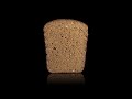 Хлеб померанцевый черный - 100% цельнозерновой