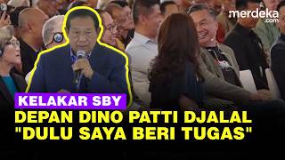 Kelakar Sby Ke Dino Patti Djalal Dulu Saya Yang Beri Tugas, Sekarang Dia