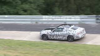 【スクープ動画】BMW 4シリーズクーペ 新型がニュルを駆ける