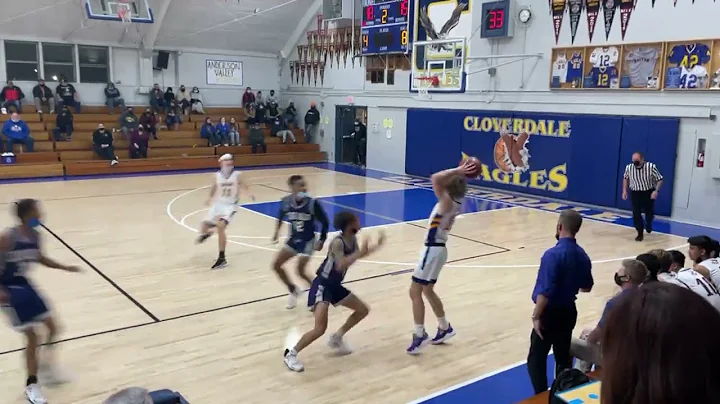 2022 Cloverdale Boys Basketball vs Elsie Allen