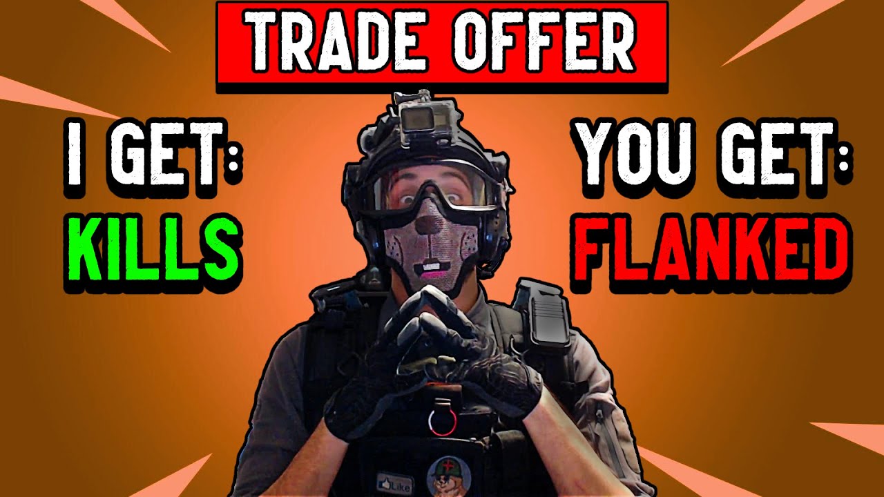 I Flanked The ENTIRE Enemy Team! - YouTube