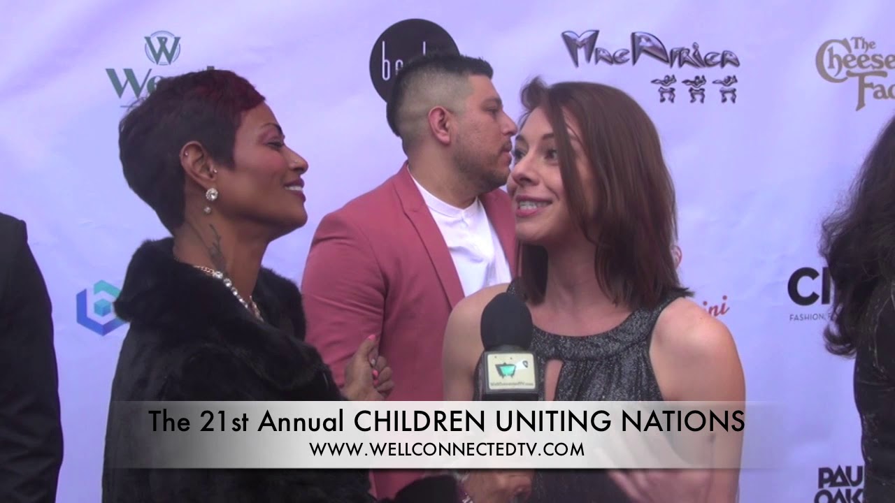 Well Connected Tv - The 21st Annual Children Uniting Nations Oscars Party 2020