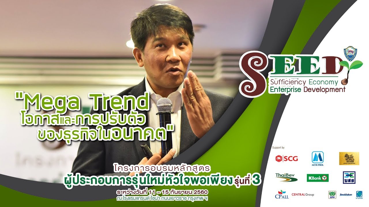 Mega Trend โอกาสและการปรับตัวของธุรกิจในอนาคต