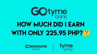 GOTYME BANK | INTEREST EARNED FOR SEPTEMBER| SMALL DEPOSIT